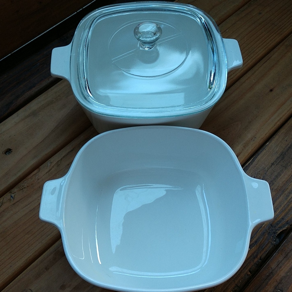 2 Vintage ๐ฝ flower Corning Ware - Picture 2 of 9